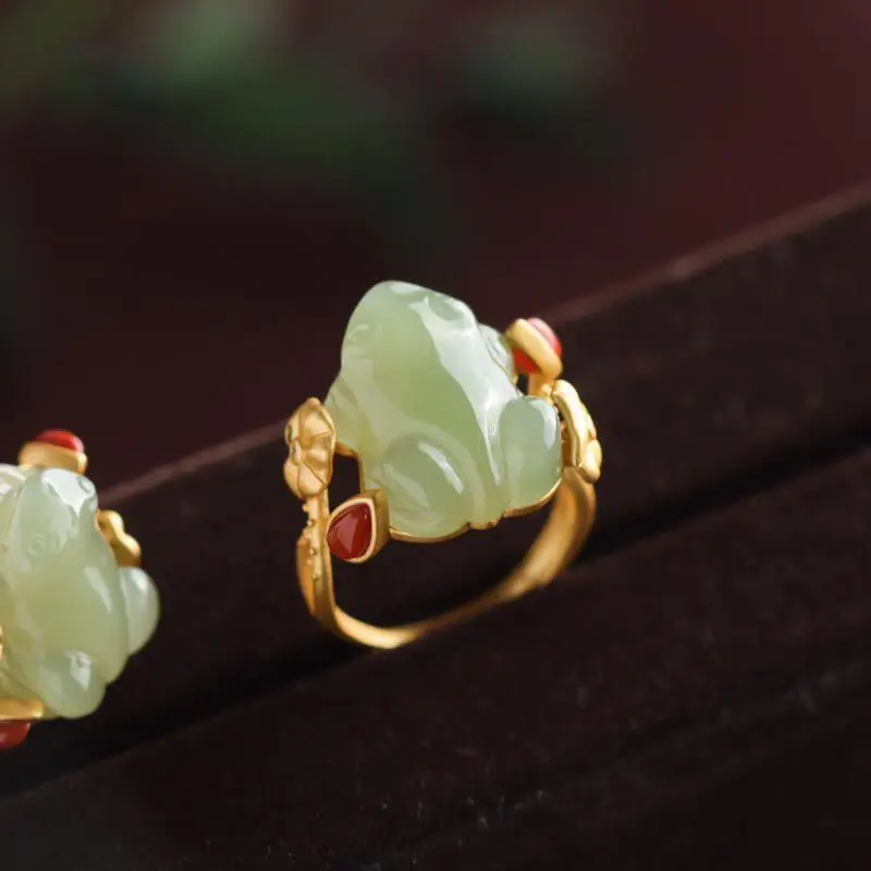 Women Fashion Rings - Xanh Ngọc Ếch Nhẫn Quyến Rũ