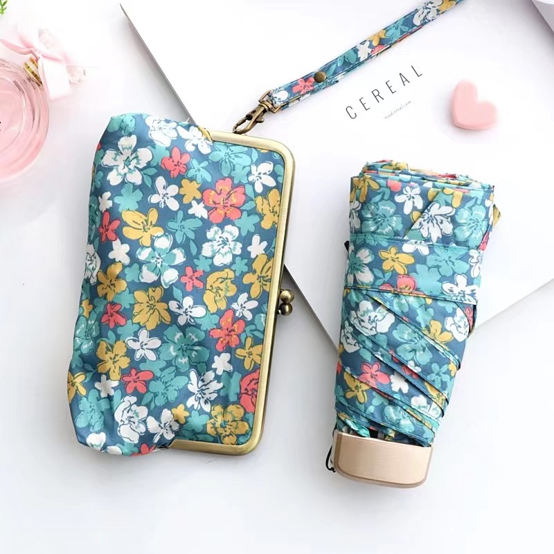 Women'S Fashion Umbrella - NEW 5-Folding Capsule Umbrella UV Shade