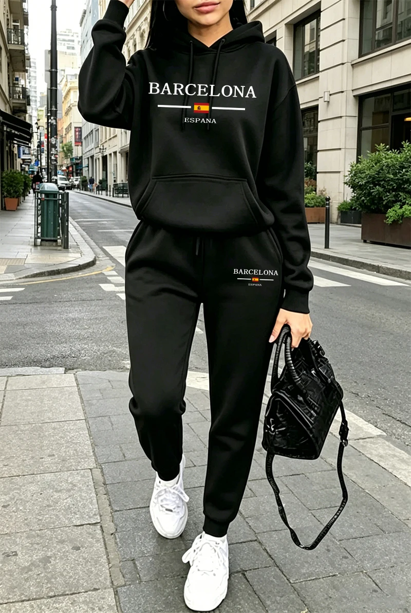 Women'S Fashion Hoodie - Fashion Womens Tracksuit Printing Casual Hoodie
