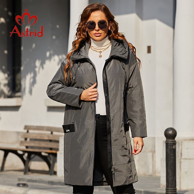 Astrid 2022 Mùa Xuân Nữ Parkas - đánh giá và giá Women'S Fashion Quilted Jacket