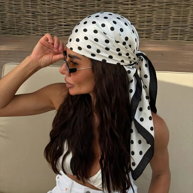 2026 New Dot Print Hijab Scarf - đánh giá và giá Women'S Fashion Headbands