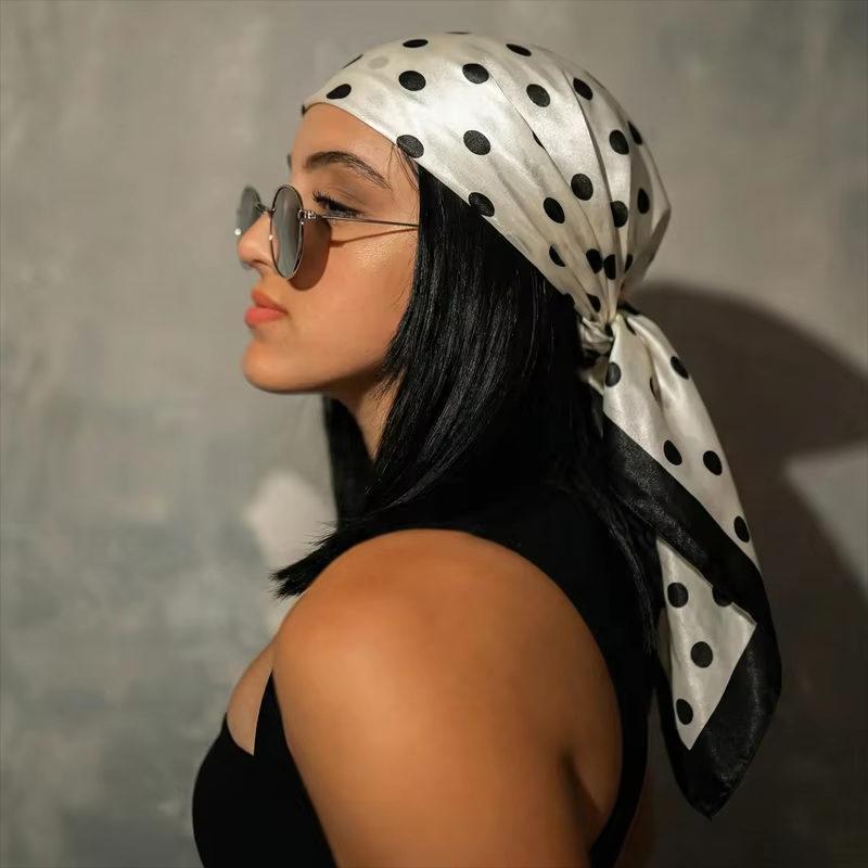 2026 New Dot Print Hijab Scarf - đánh giá và giá Women'S Fashion Headbands