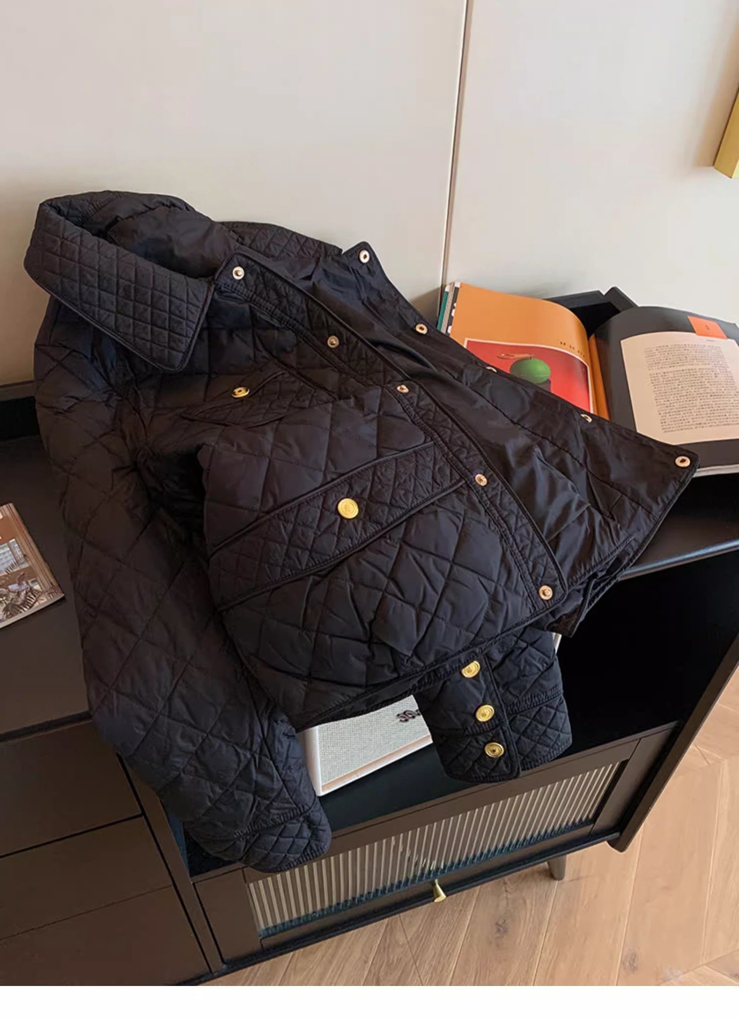 Fashion Black Women Quilted Ja - đánh giá và giá Women'S Fashion Quilted Jacket