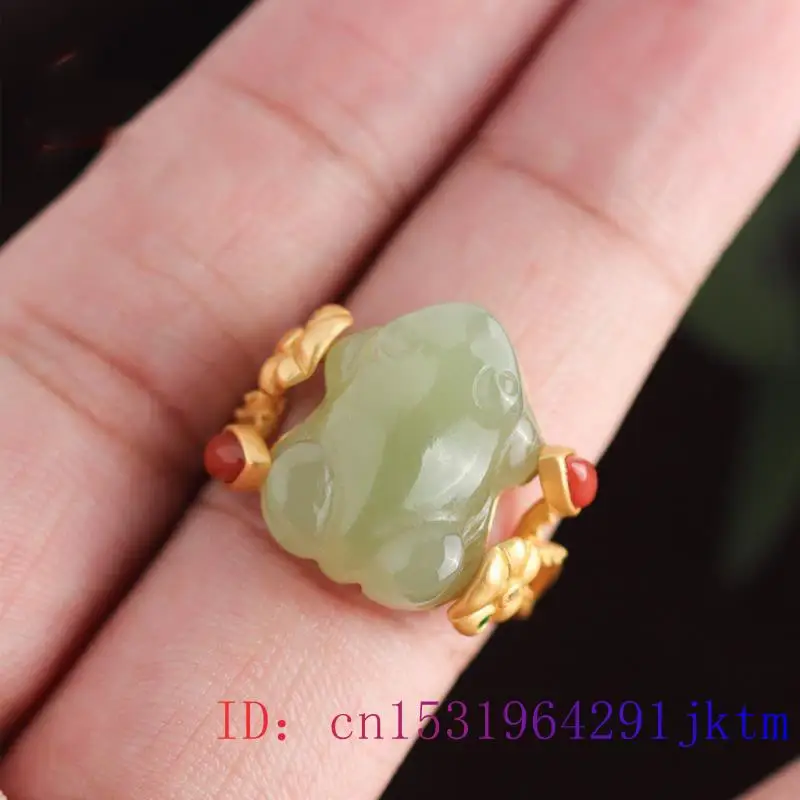 Xanh Ngọc Ếch Nhẫn Quyến Rũ Tự - đánh giá và giá Women Fashion Rings