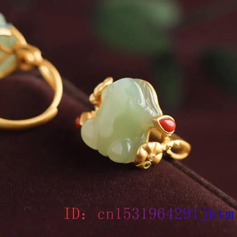 Xanh Ngọc Ếch Nhẫn Quyến Rũ Tự - đánh giá và giá Women Fashion Rings