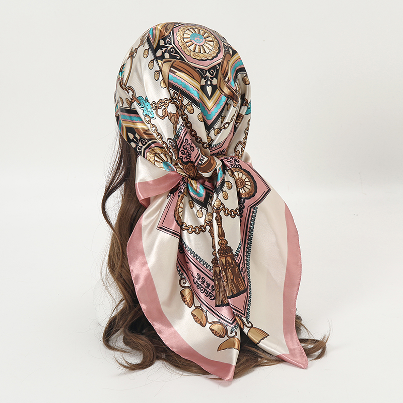 Satin Square Scarf Women Musli - đánh giá và giá Women'S Fashion Headbands
