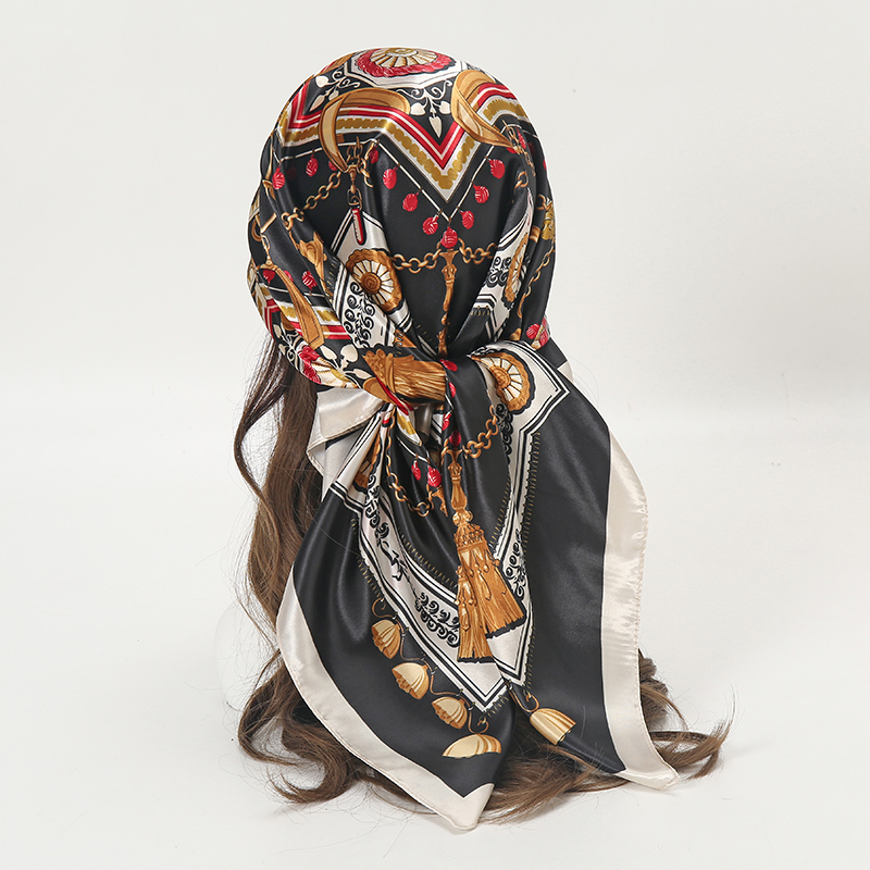 Satin Square Scarf Women Musli - đánh giá và giá Women'S Fashion Headbands