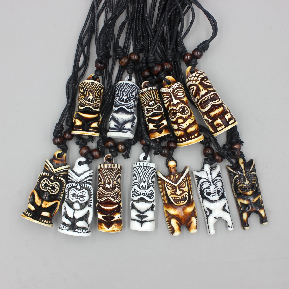 12pcs/Lot Hawaiian Tiki Totem  - đánh giá và giá Women Fashion Nz