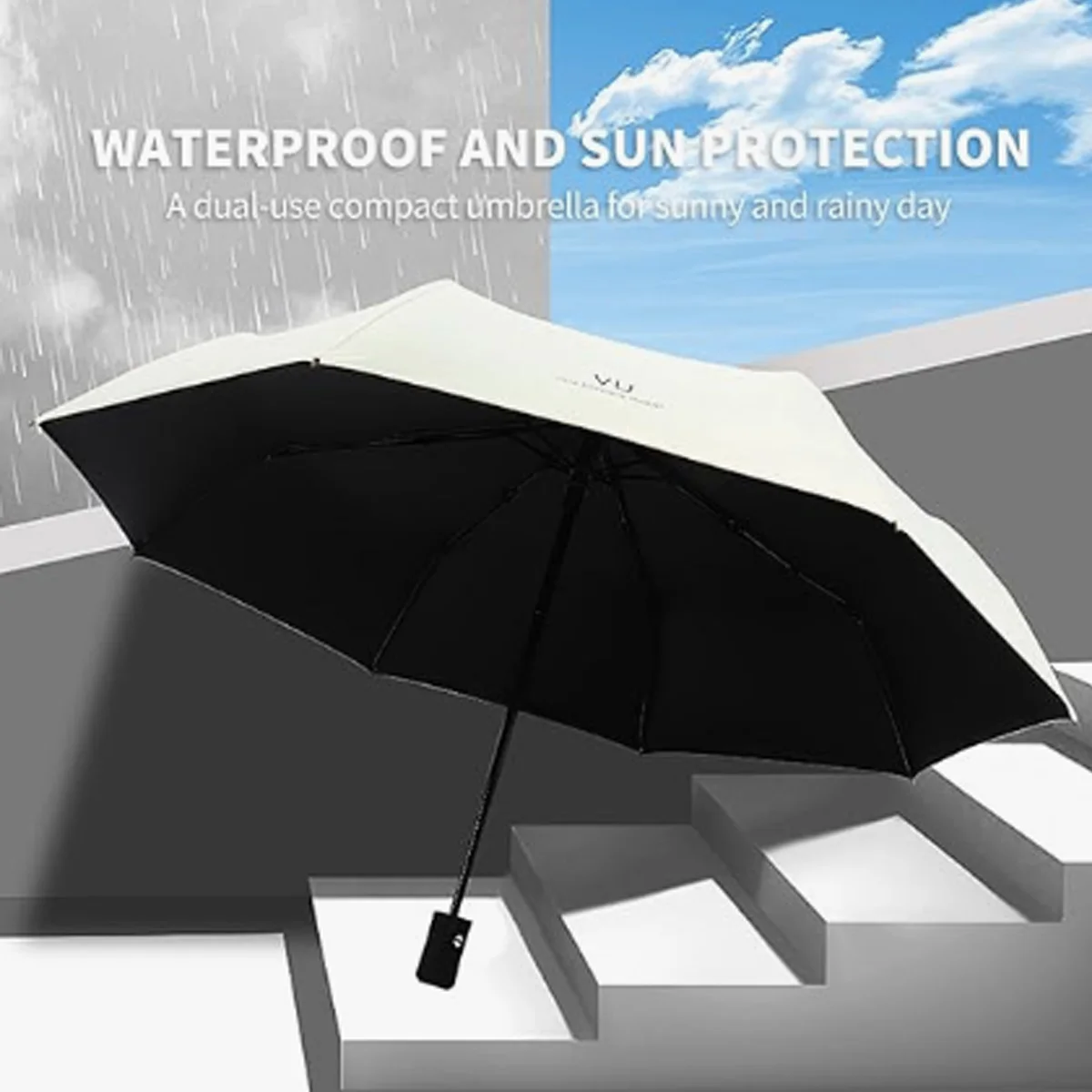 Mini Folding Automatic Umbrell - đánh giá và giá Women'S Fashion Umbrella