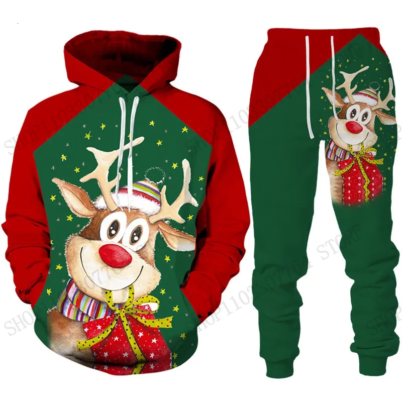 Cute Reindeer Elk Hoodie Pant  - đánh giá và giá Women'S Fashion Hoodie