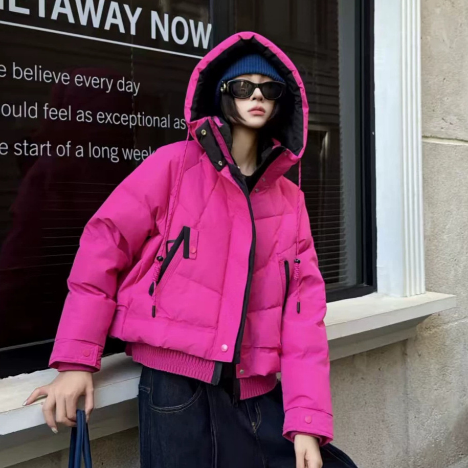 Winter Thick Warm Drawstring Z - đánh giá và giá Women'S Fashion Quilted Jacket