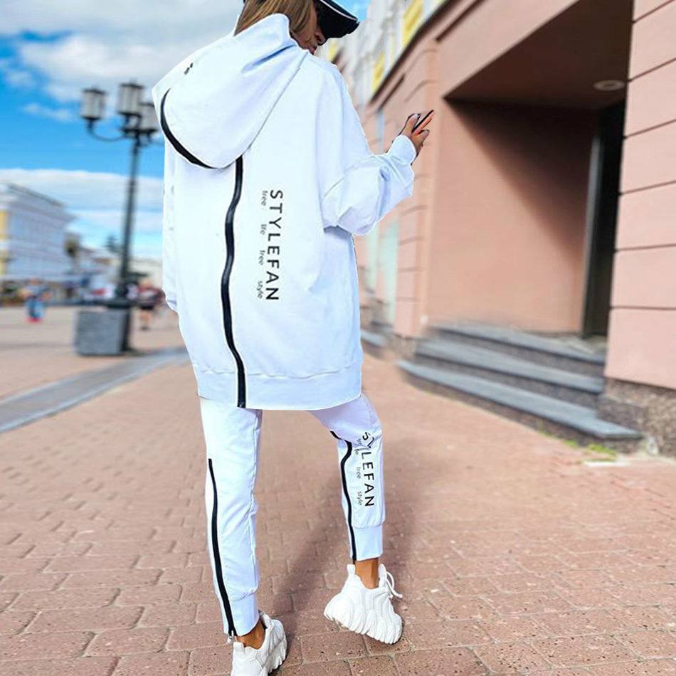 Women's Long Zipper Lettering  - đánh giá và giá Women'S Fashion Trends Autumn 2025