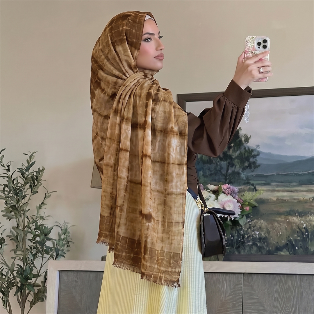 Fashion Tie Dye Rayon Hijab Sc - đánh giá và giá Women'S Fashion Headbands