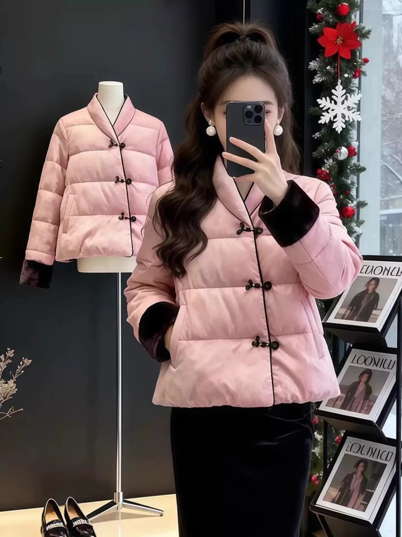 Warm Pink Quilted Jacket for W - đánh giá và giá Women'S Fashion Quilted Jacket