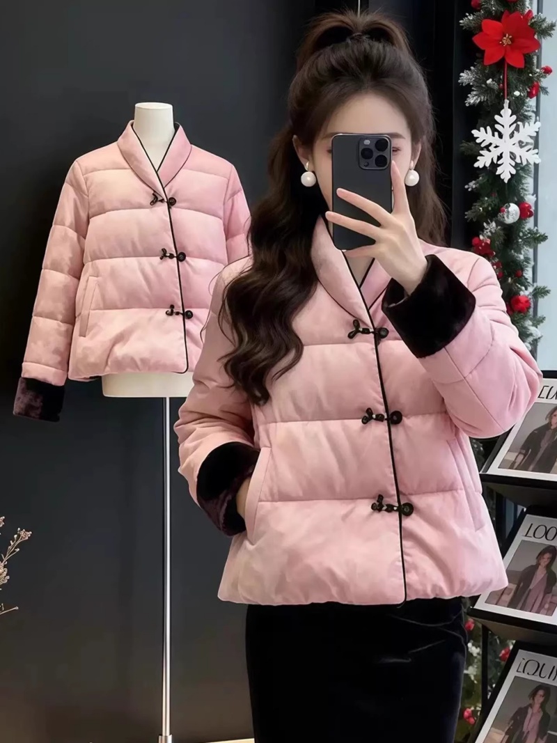 Warm Pink Quilted Jacket for W - đánh giá và giá Women'S Fashion Quilted Jacket