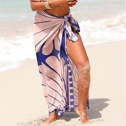 Pareo Dress Printed Beach Wome - đánh giá và giá Printed Wrap Skirt