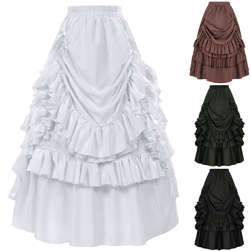 Retro Gothic Style Short Skirt - đánh giá và giá Women'S Fashion Victorian Era