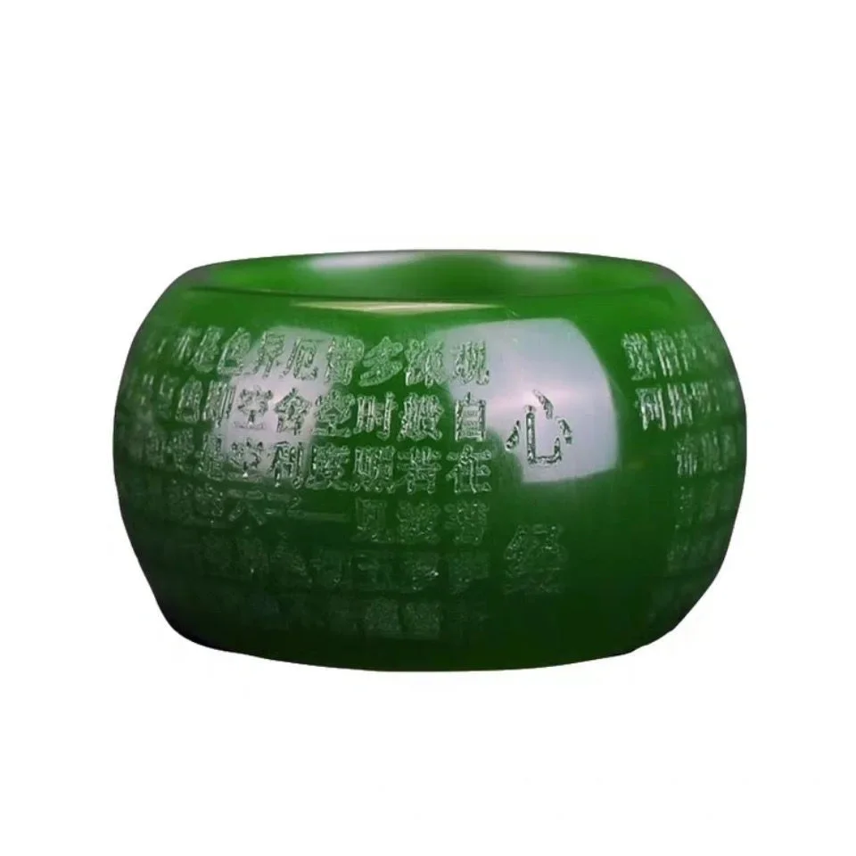 Natural Green Jade 22mm Ring H - đánh giá và giá Women Fashion Rings