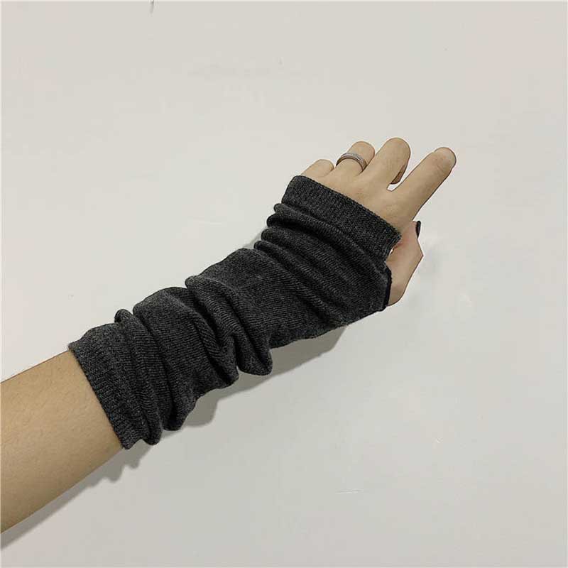 Striped Warmer Knitted Long Fi - đánh giá và giá Women'S Fashion Gloves