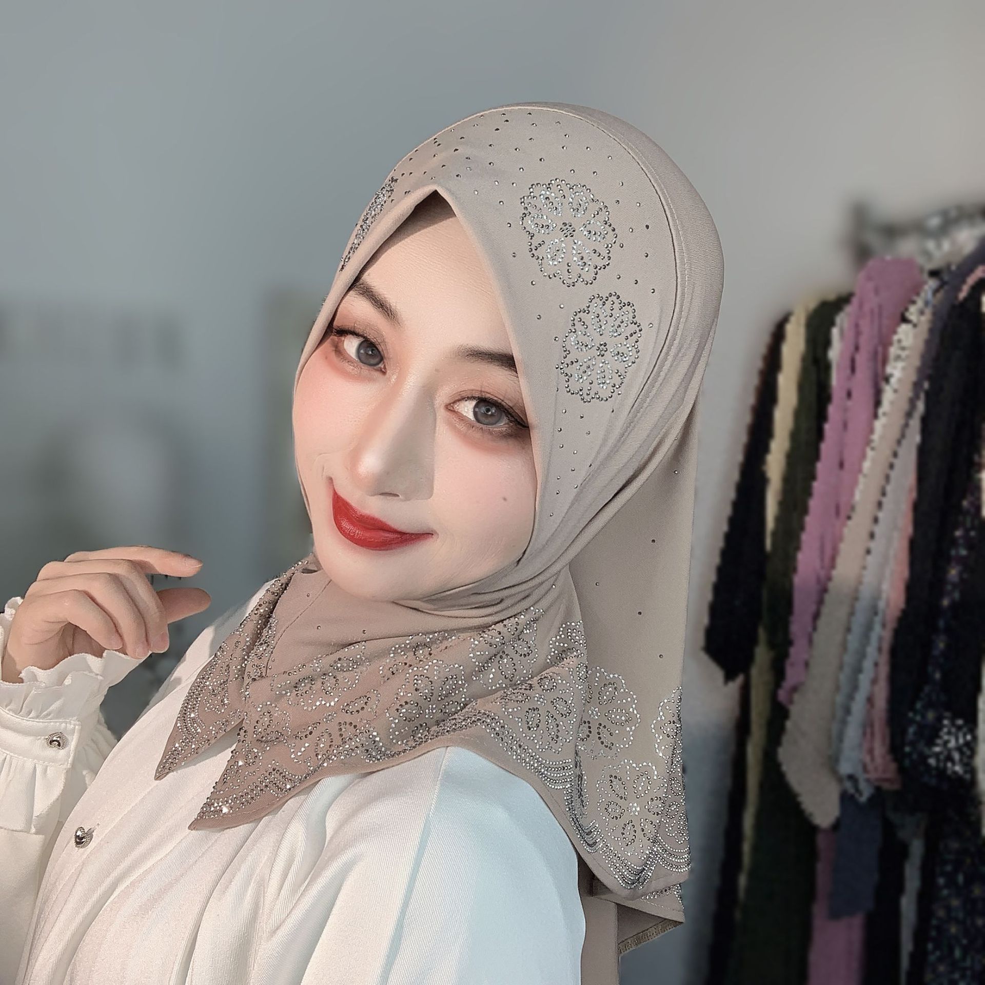 Ready To Wear Muslim Hijab Wom - đánh giá và giá Women'S Fashion Headbands