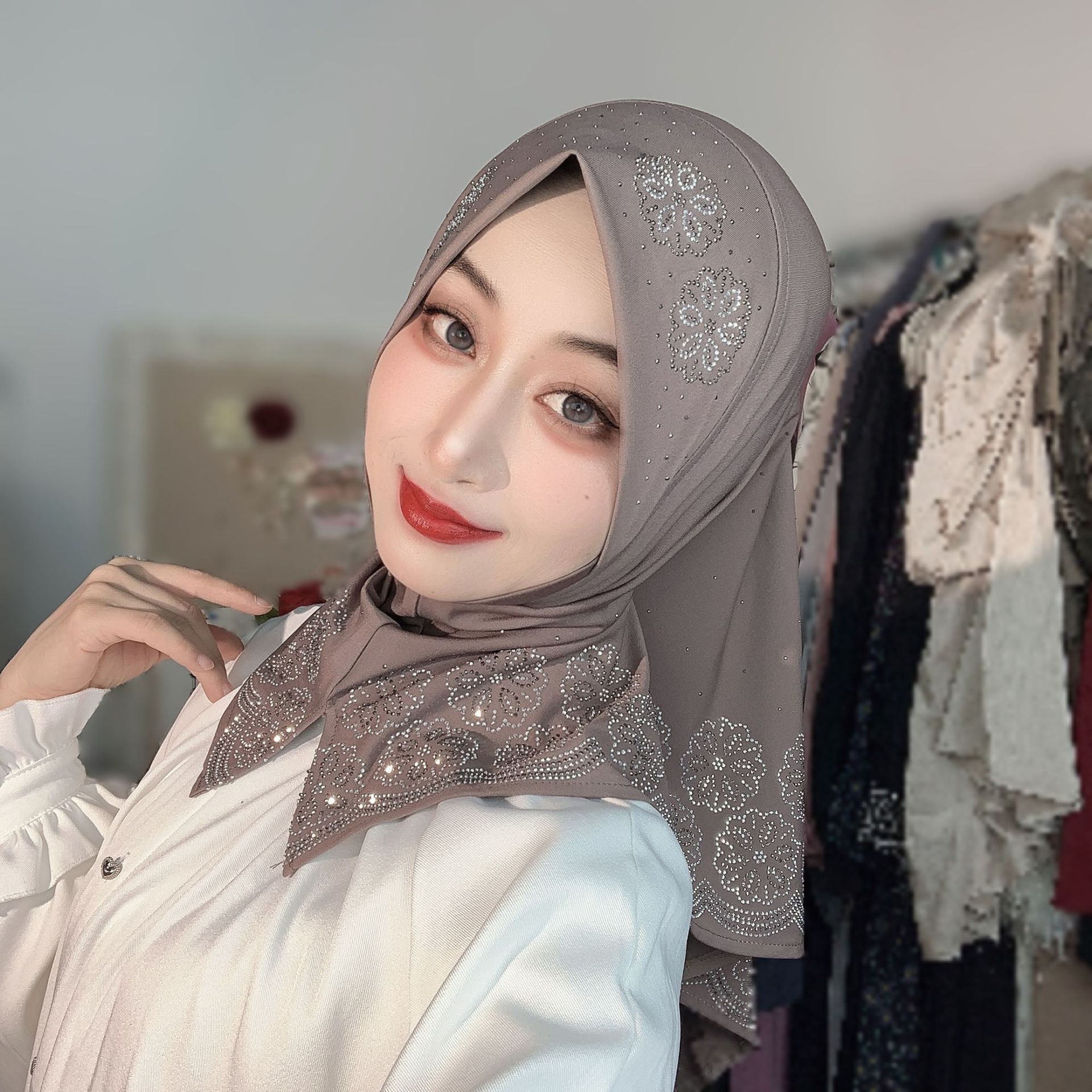 Ready To Wear Muslim Hijab Wom - đánh giá và giá Women'S Fashion Headbands