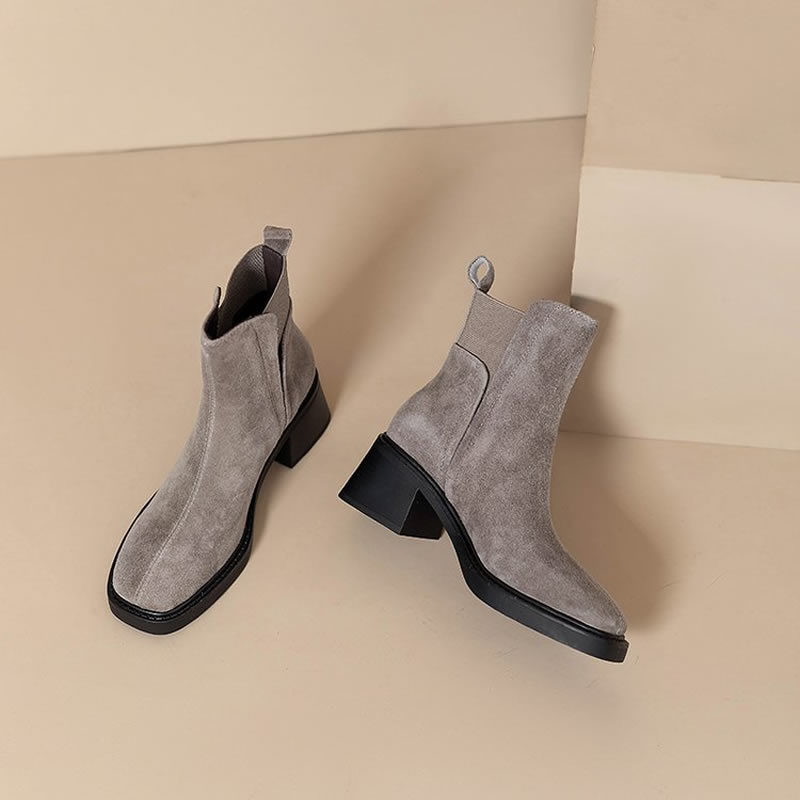 Suede Women Chunky Ankle Boots - đánh giá và giá Women'S Fashion Trends Autumn 2025