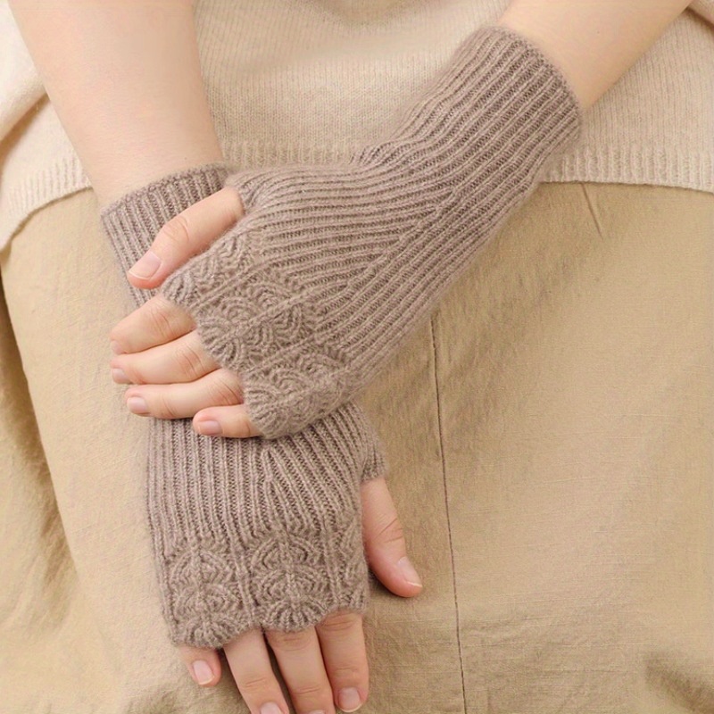 New Warm Half Finger Open Fing - đánh giá và giá Women'S Fashion Gloves
