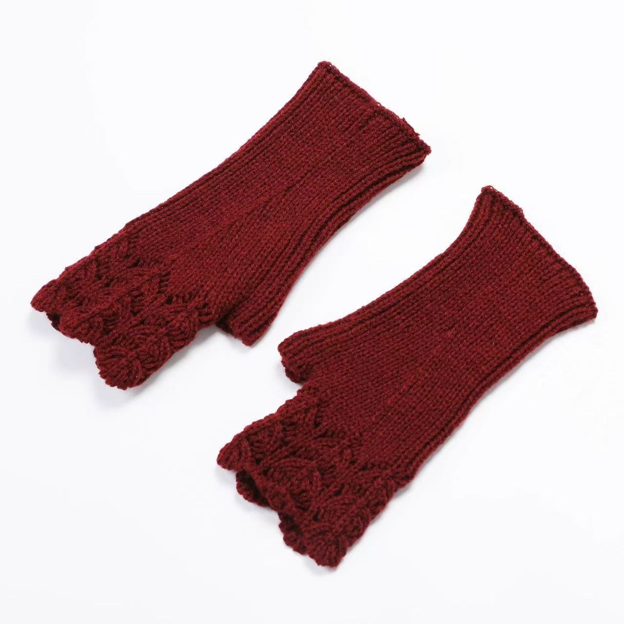 New Warm Half Finger Open Fing - đánh giá và giá Women'S Fashion Gloves