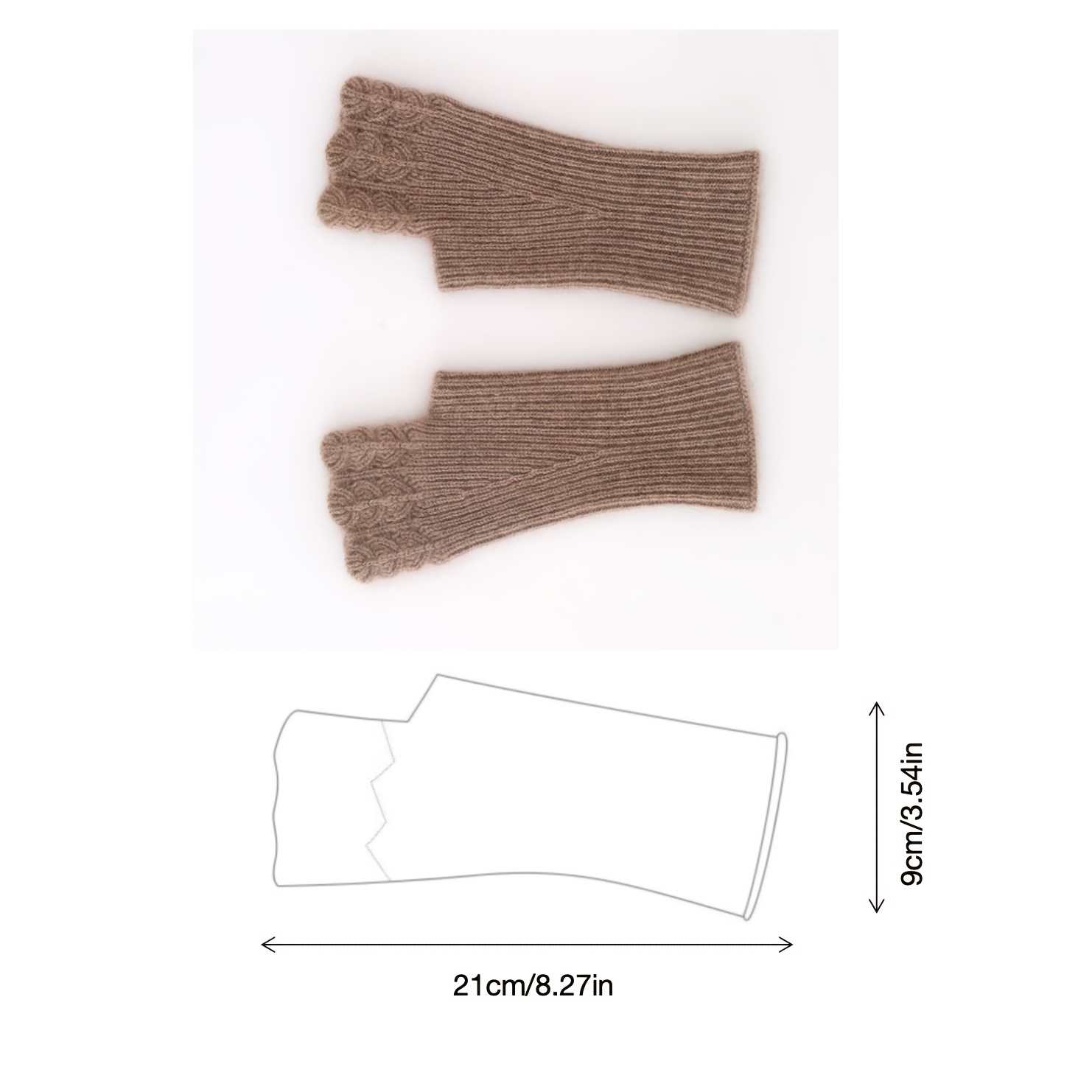 New Warm Half Finger Open Fing - đánh giá và giá Women'S Fashion Gloves