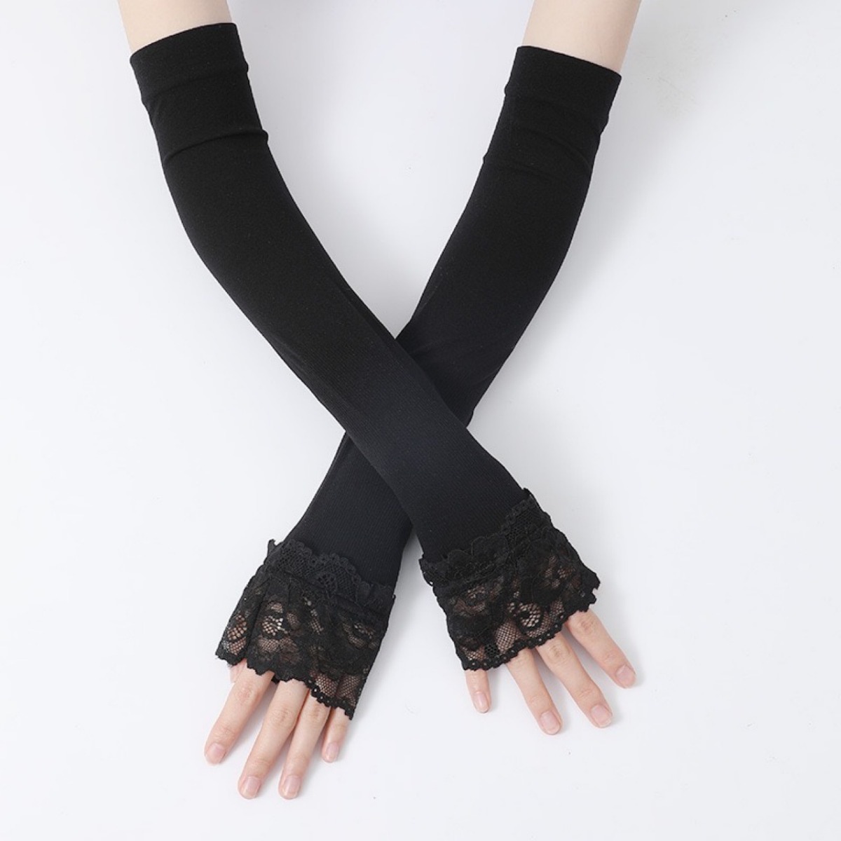 Women Long Elastic Arm Sleeve  - đánh giá và giá Women'S Fashion Gloves