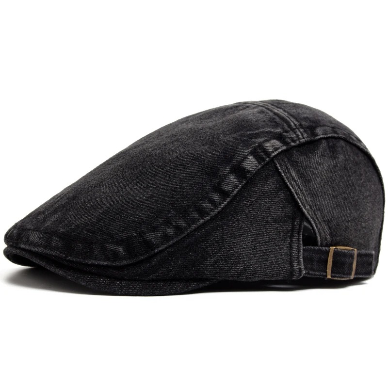 Adjustable Denim Cotton Beret  - đánh giá và giá Women Fashion Nz