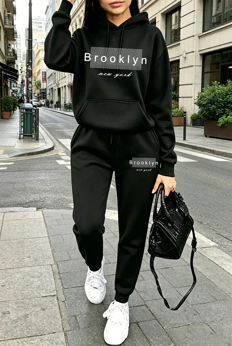 Womens Tracksuit Printing Casu - đánh giá và giá Women'S Fashion Hoodie