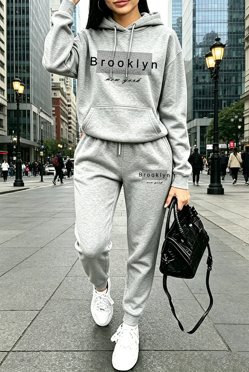 Womens Tracksuit Printing Casu - đánh giá và giá Women'S Fashion Hoodie