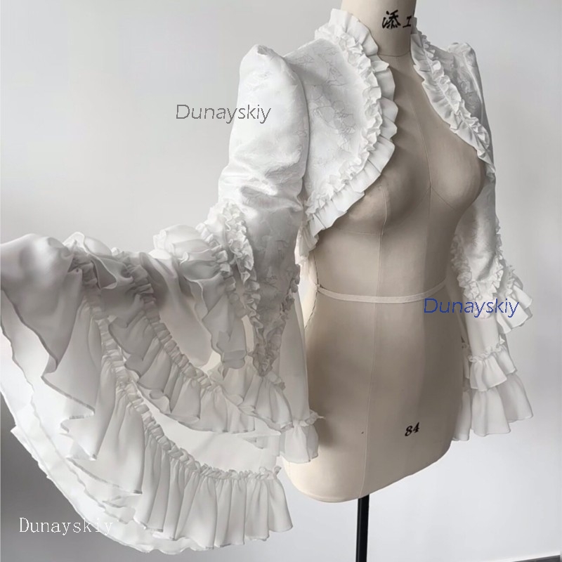 Gothic Party Vampire Lolita Ou - đánh giá và giá Puff Sleeve Blouse