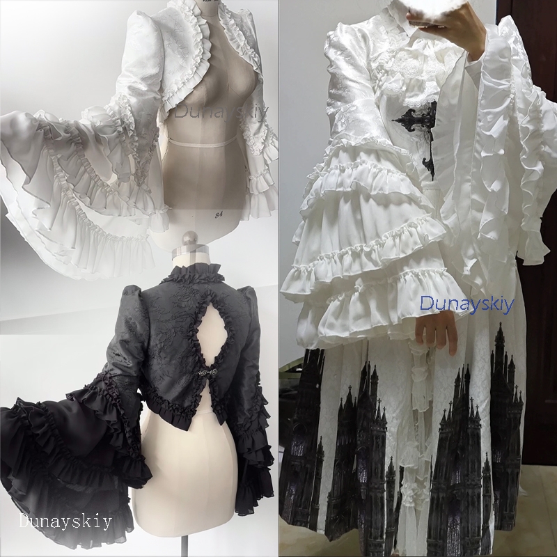 Gothic Party Vampire Lolita Ou - đánh giá và giá Puff Sleeve Blouse