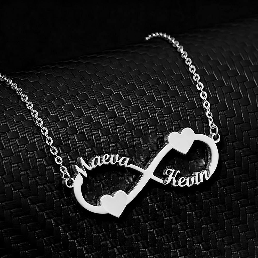 Custom Name Necklace Infinity  - đánh giá và giá Women Fashion Names