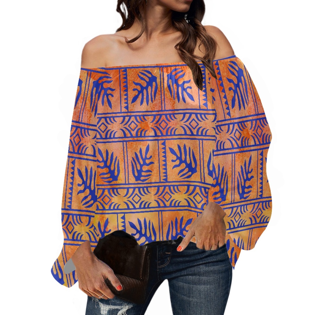 Polynesian Tribal Clothing Sam - đánh giá và giá Puff Sleeve Blouse