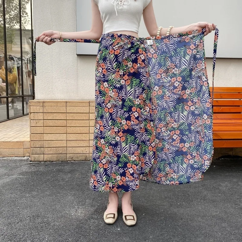 Butterfly Print Cover Up Swimw - đánh giá và giá Printed Wrap Skirt