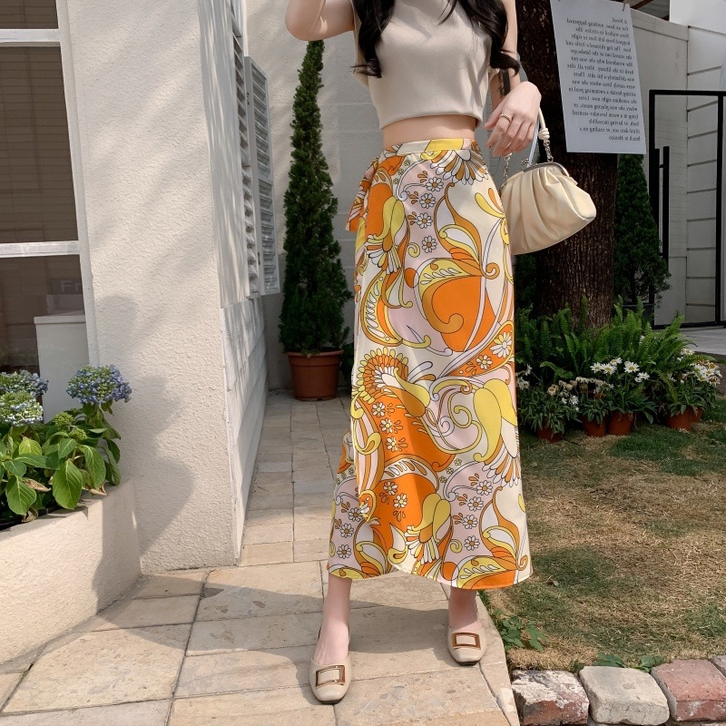 Butterfly Print Cover Up Swimw - đánh giá và giá Printed Wrap Skirt