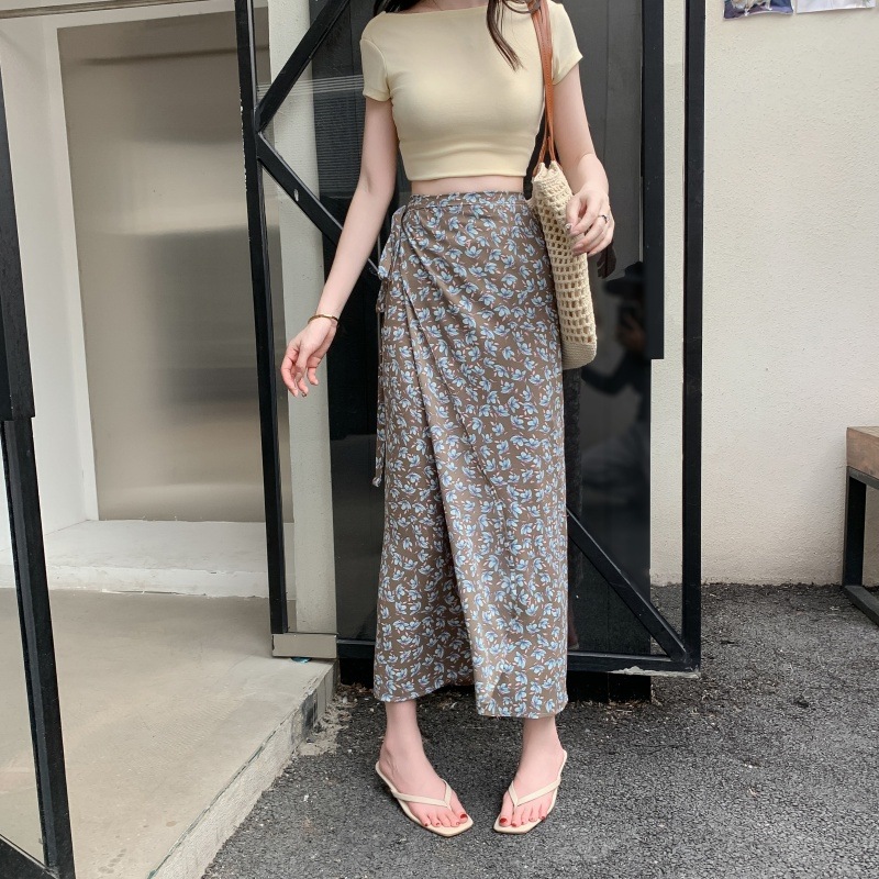 Butterfly Print Cover Up Swimw - đánh giá và giá Printed Wrap Skirt