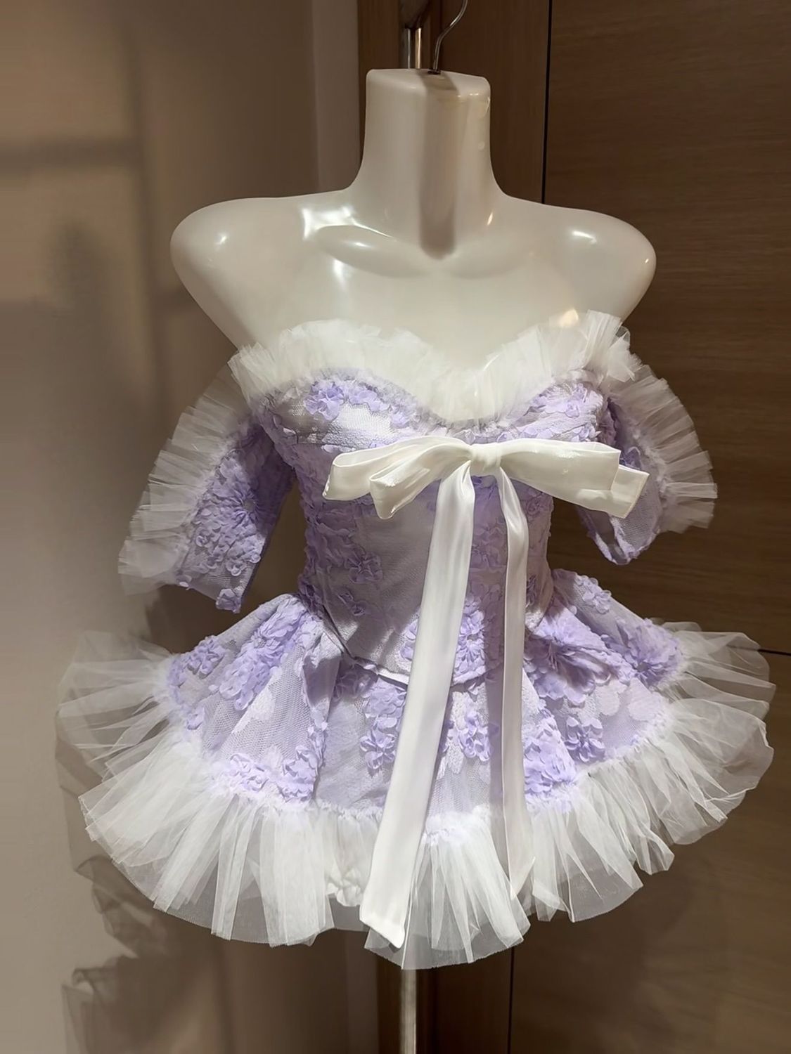 Japanese Sweet Kawaii Lolita L - đánh giá và giá Puff Sleeve Blouse