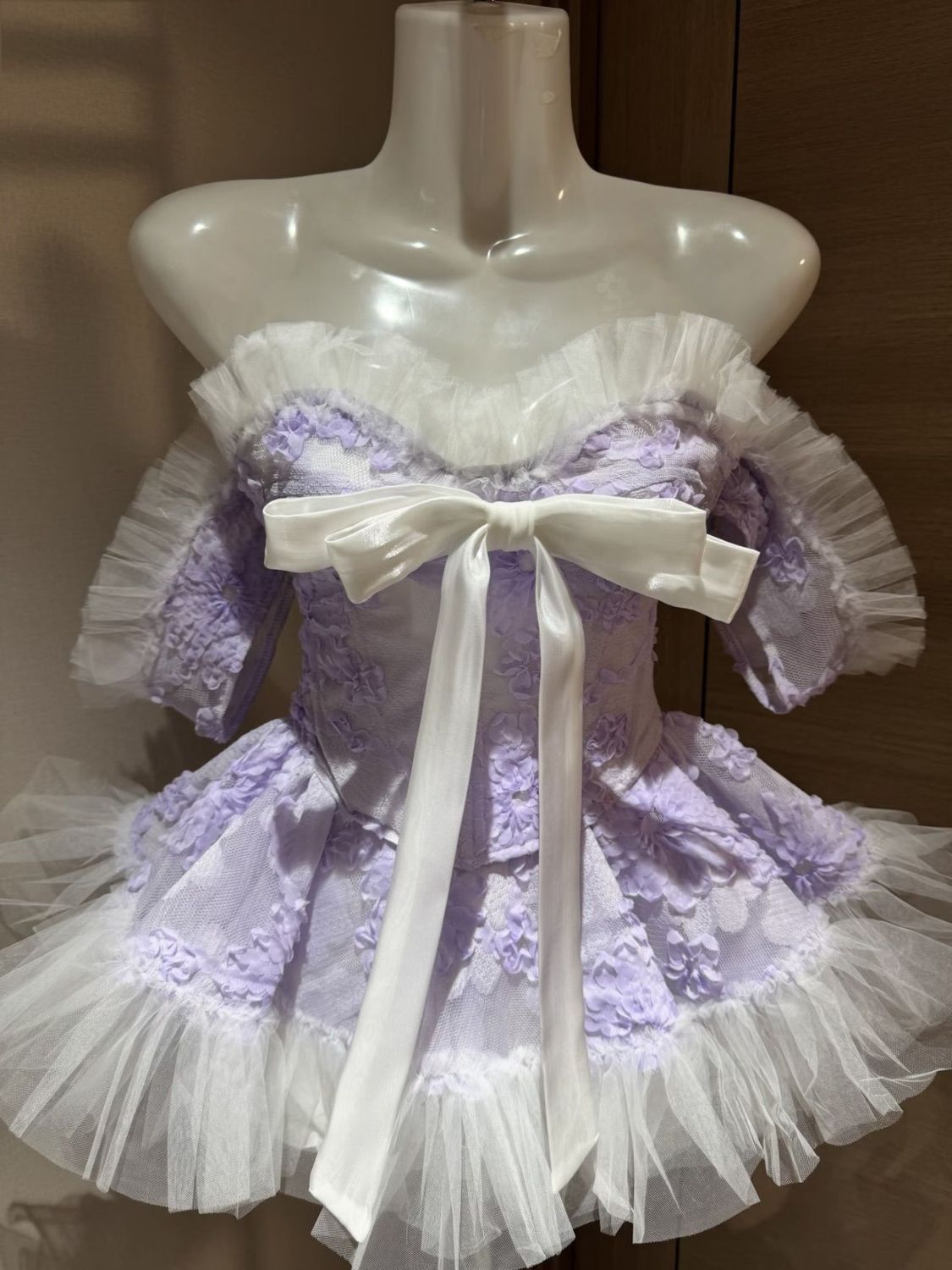 Japanese Sweet Kawaii Lolita L - đánh giá và giá Puff Sleeve Blouse