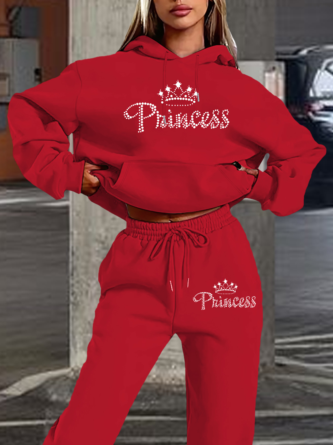 Women 2026 New 2Pcs Hoodie & S - đánh giá và giá Women'S Fashion Hoodie