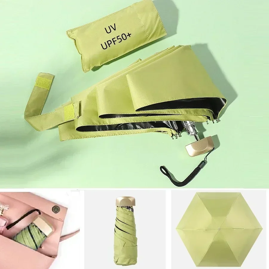 Mini five-fold umbrella sun pr - đánh giá và giá Women'S Fashion Umbrella