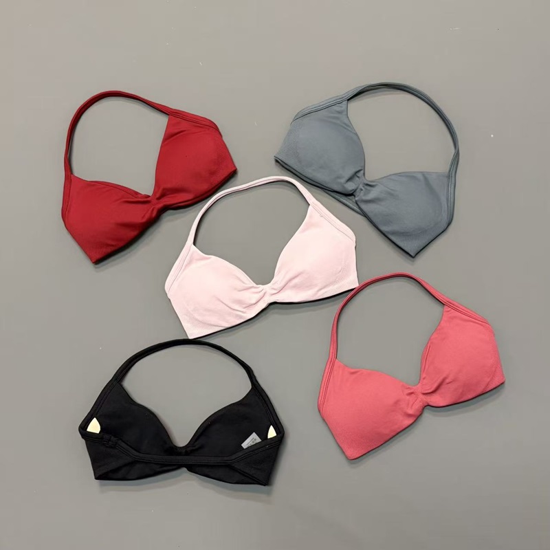 Women Halter Sports Bra V-Neck - đánh giá và giá Bra Top Seamless