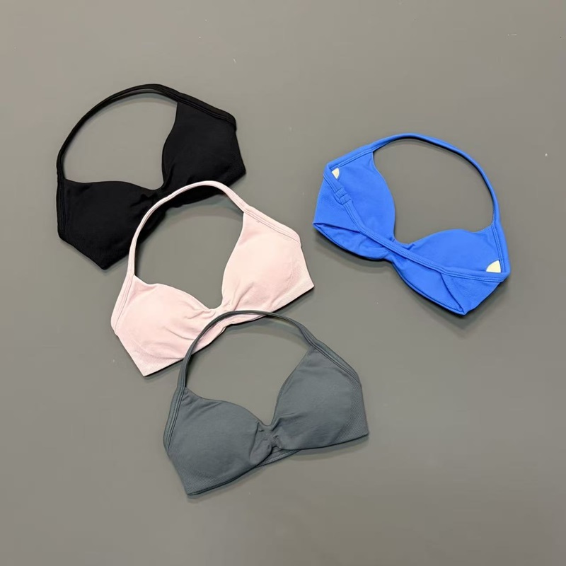 Women Halter Sports Bra V-Neck - đánh giá và giá Bra Top Seamless