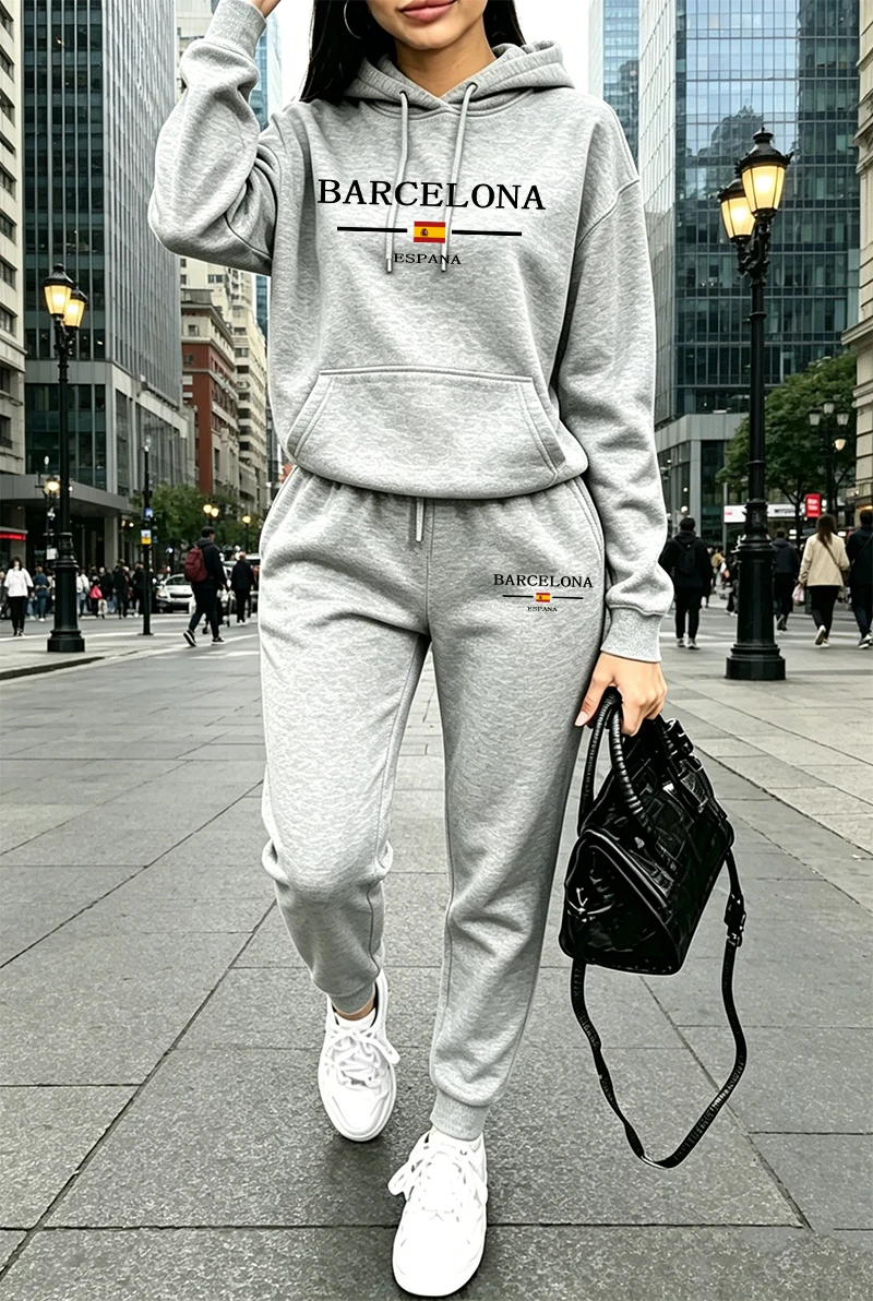 Fashion Womens Tracksuit Print - đánh giá và giá Women'S Fashion Hoodie