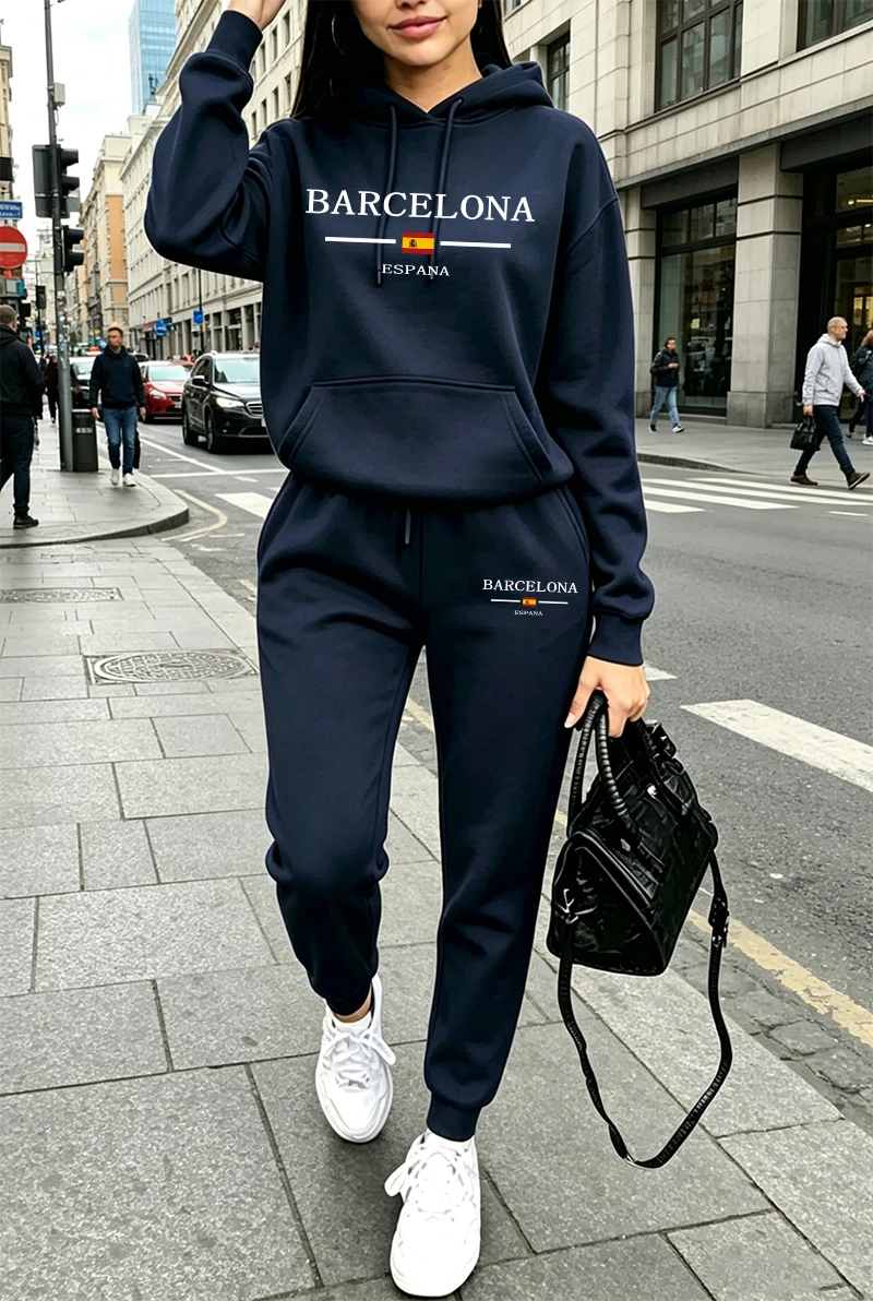 Fashion Womens Tracksuit Print - đánh giá và giá Women'S Fashion Hoodie