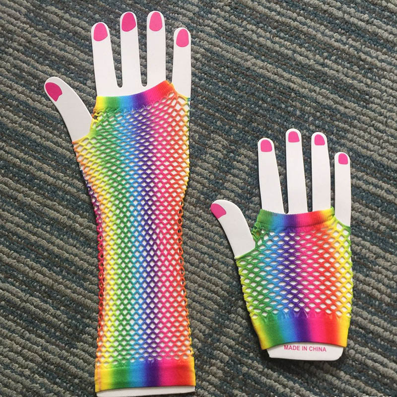 1 Pair Women Long Fishnet Net  - đánh giá và giá Women'S Fashion Gloves