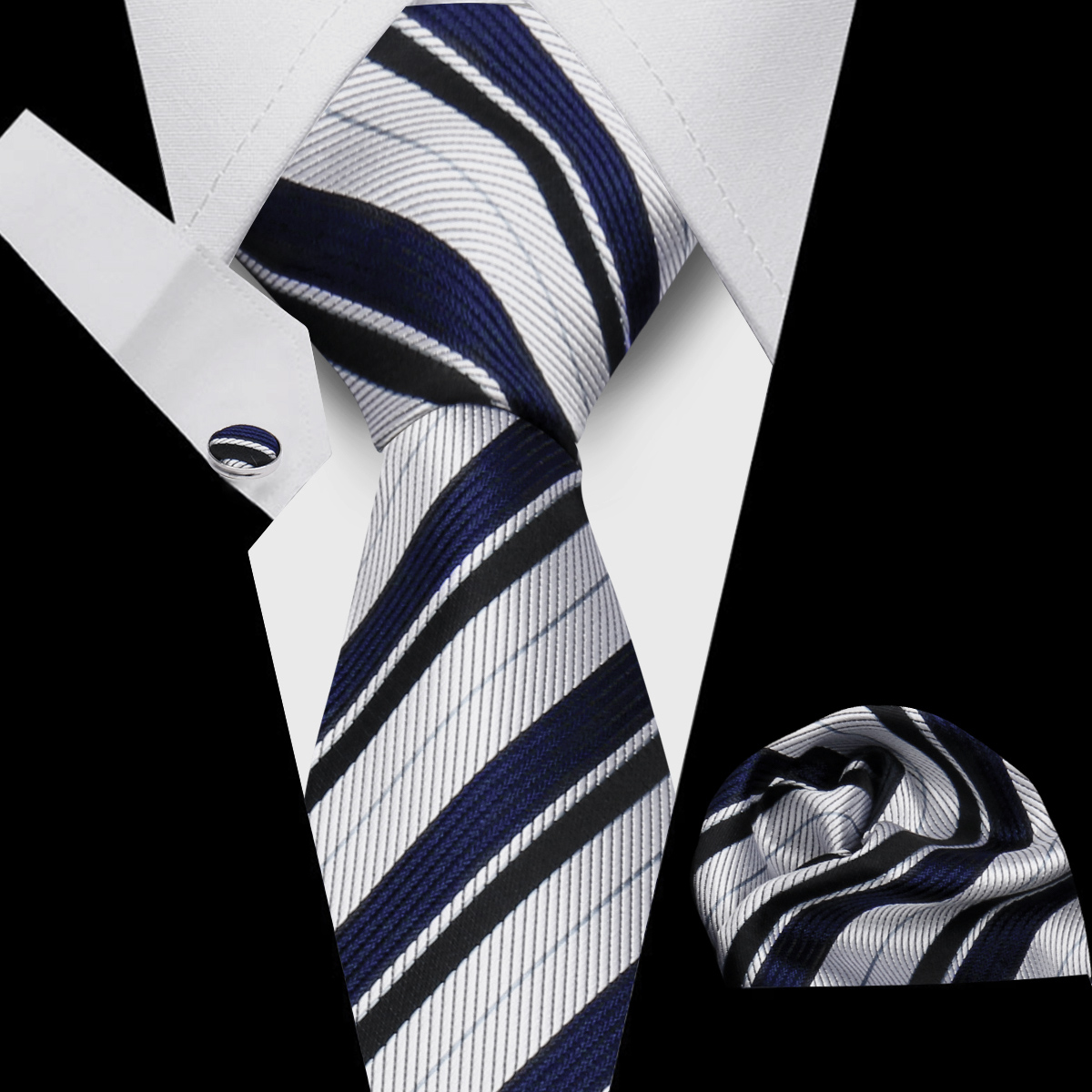 Men Business Tie Set Classic P - đánh giá và giá Women Fashion Necktie